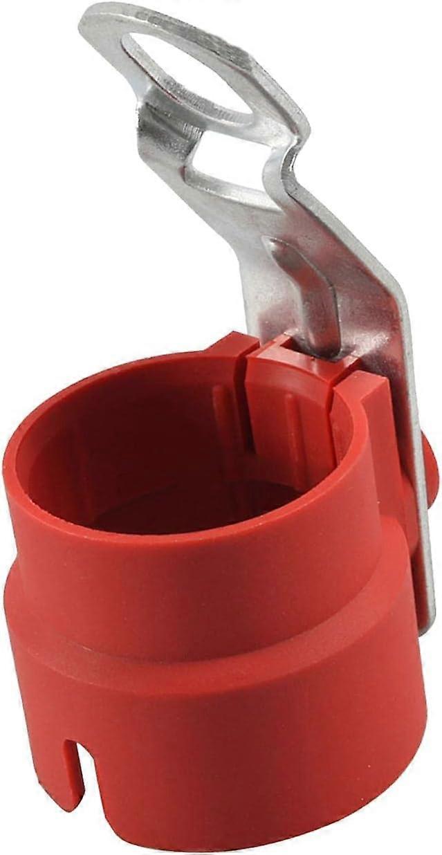7 Pin/13 Pin Socket Holder, PVC Trailer Socket Holder for Easy Installation Durable Replacement, Red