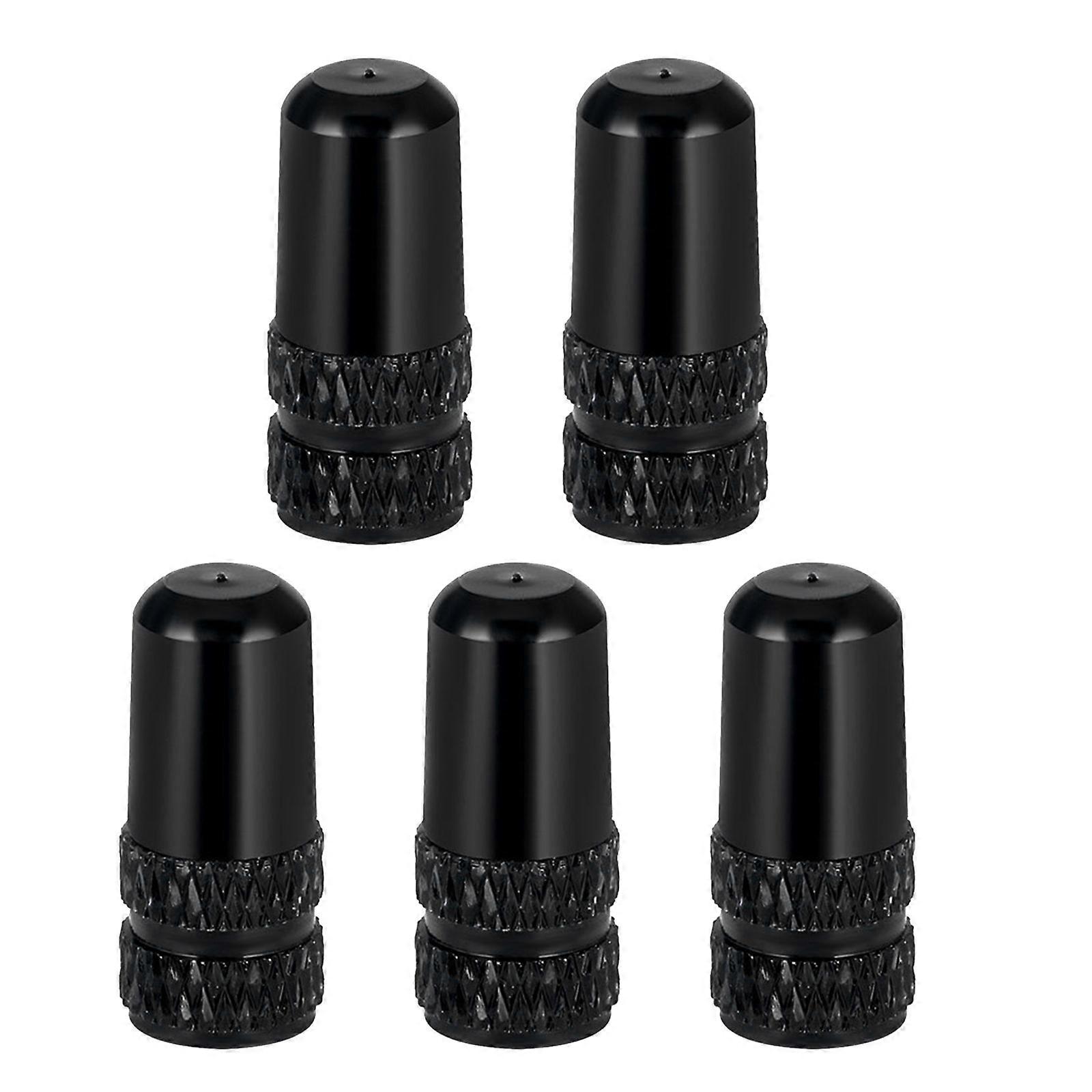 5 Adet Schrader Presta Bisiklet Vana Nozul Kapağı için Hafif Erozyon Ücretsiz