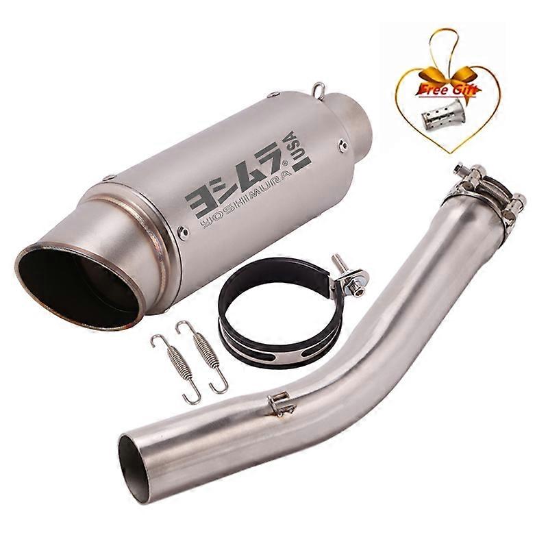 Silenciador de tubo de enlace medio para motocicleta Yamaha YZF R6, Escape Yoshimura modificado, DB Killer, Aos 1998 a 2005