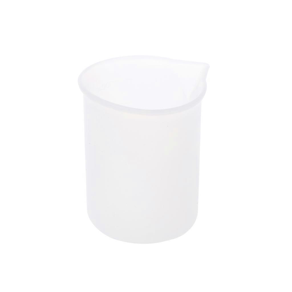 Silicone Mixing Cups Resin Measuring Cups Tool 100ml Non Stick Mixing Cups