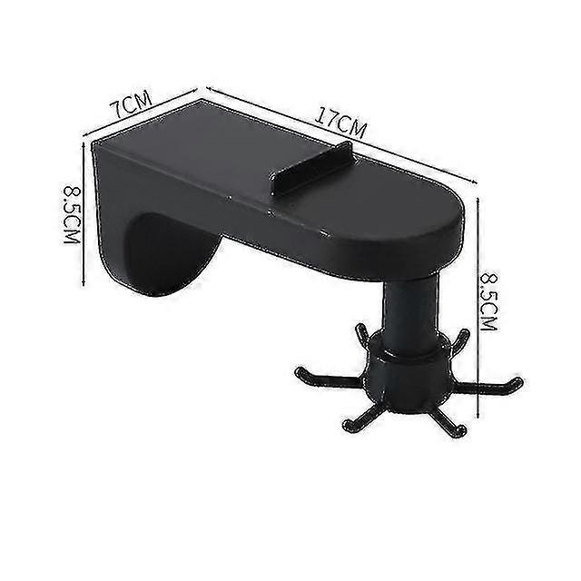 Modern Kitchen Perforation-free Storage Rack Rotatable Rack Cabinet Storage Telescopic Hanger Kitchen Drainage Drying Rack