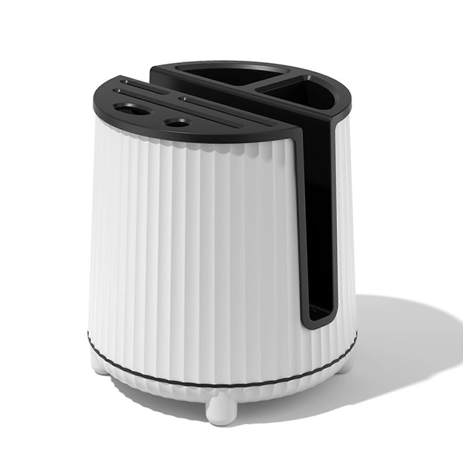 חדש הגעה 360 מטבח מסתובב מחזיק סכו"ם עגול מעמד סכין מזלג כף מתלה כלי רב פונקציה