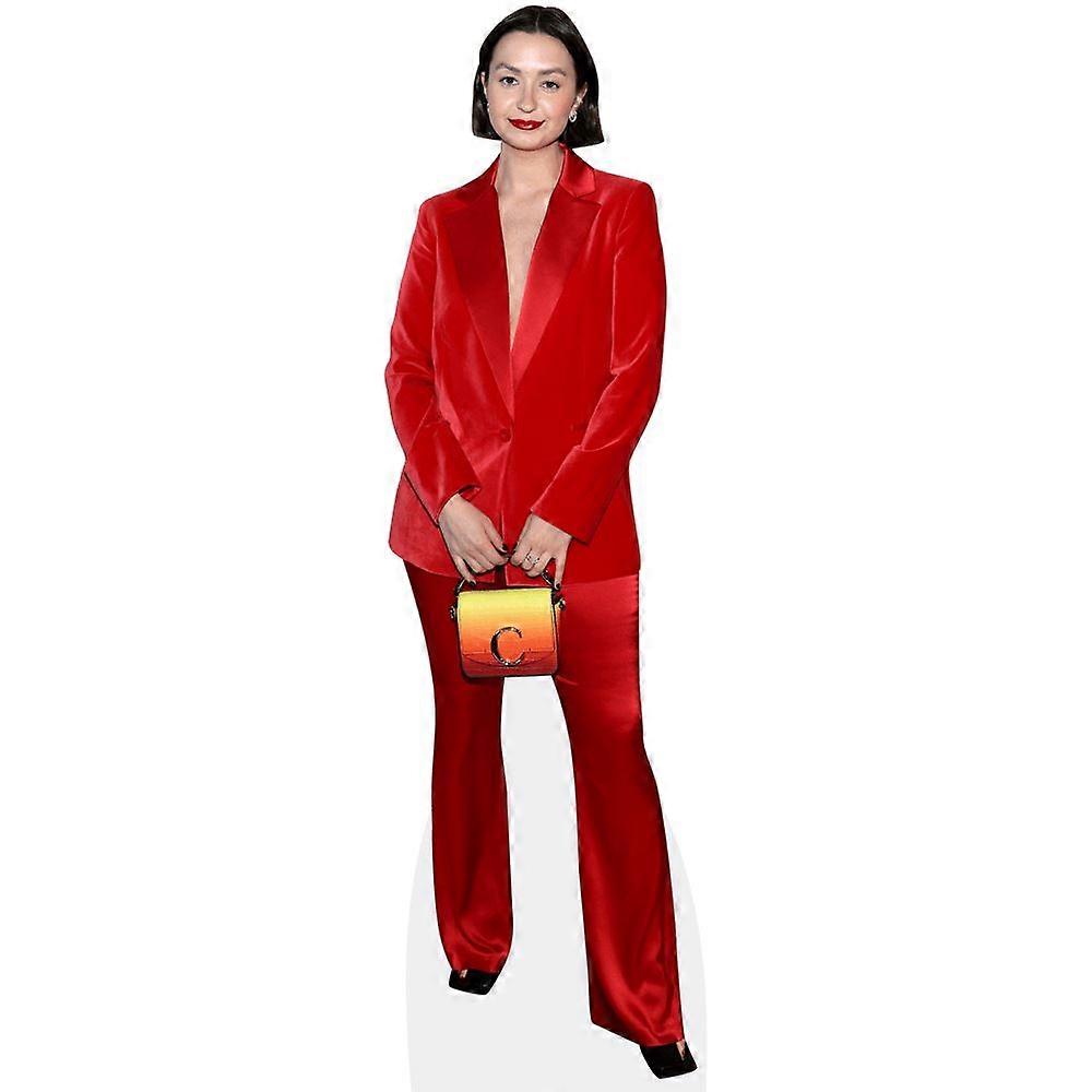 Kelsey Kotzur (Red Suit) Cardboard Cutout (lifesize OR mini size). Standee. Stand Up.