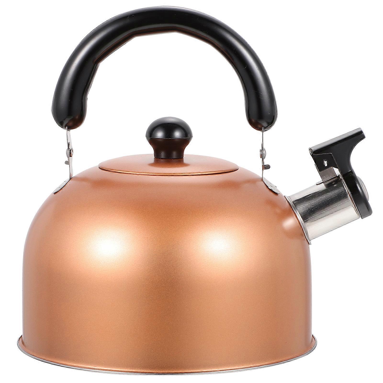 1pc Whistling Tea Kettle Practical Whistling Water Kettle Kitchen Gadget