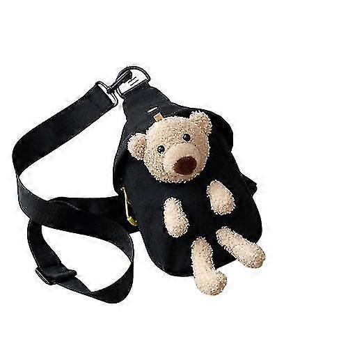 Ours mignon Sac Bande Dessinée Poupée Poitrine Sac Épaule Bandoulière Sac
