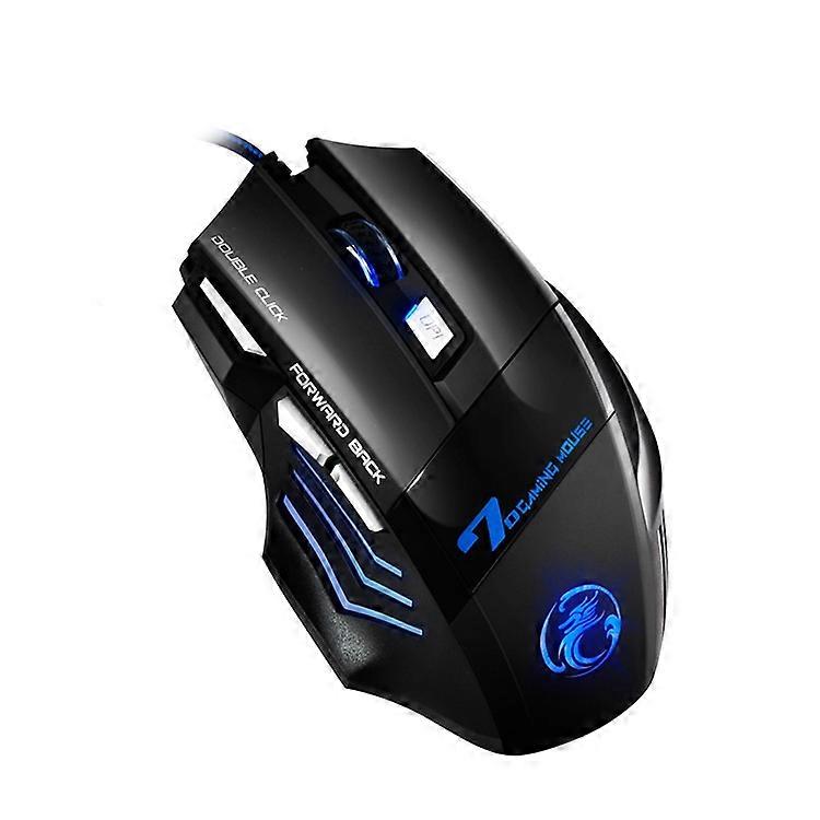 iMICE X7 Gaming Wired Mouse Black