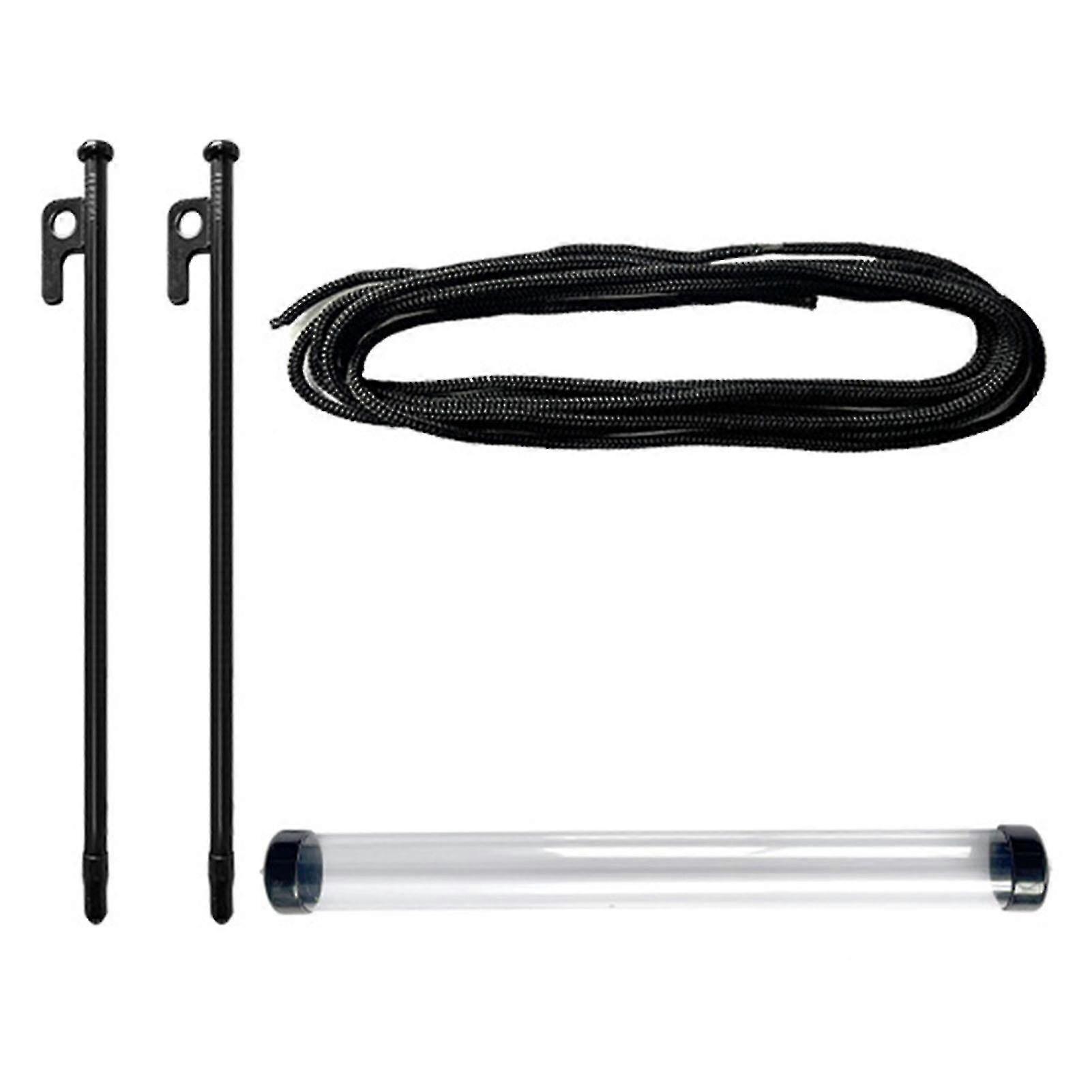 1 Set Golf Putting Indicator High Flexibility Adjustable Foldable Golf Training Metal Direction Indication Pull Wire Rod Golf Accessories