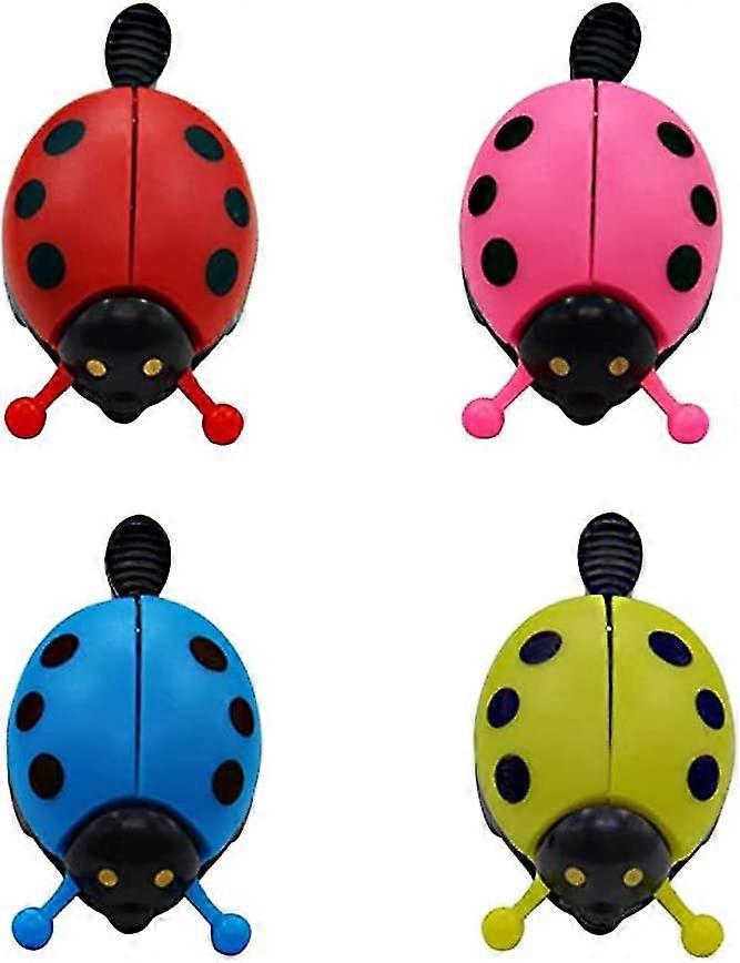 4-piece Bicycle Ladybug Bell