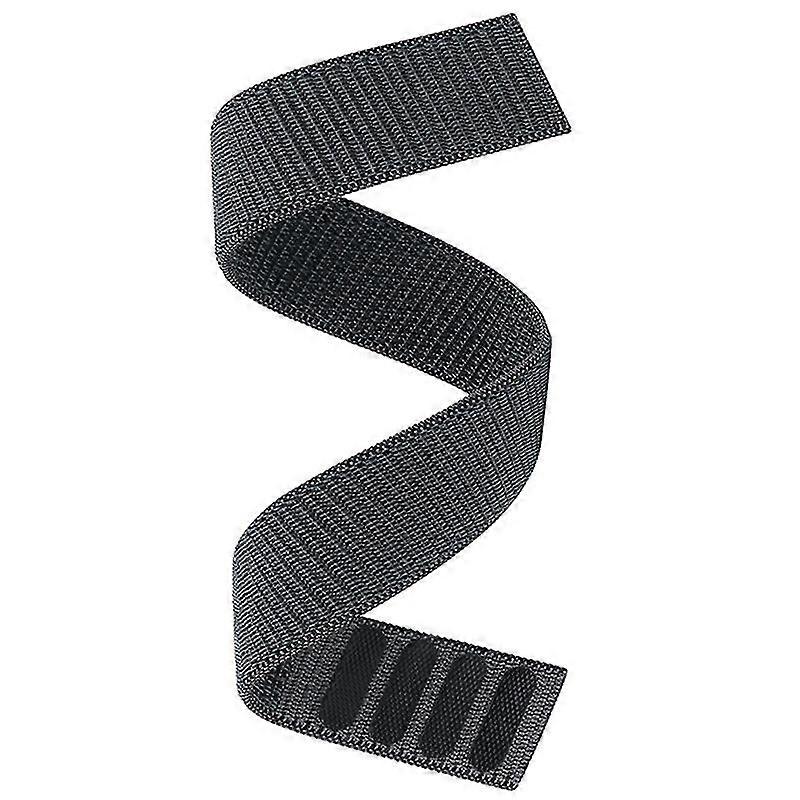 Hook Loop Nylon Strap For -garmin Fenix 6 6x Watch Band Wristband