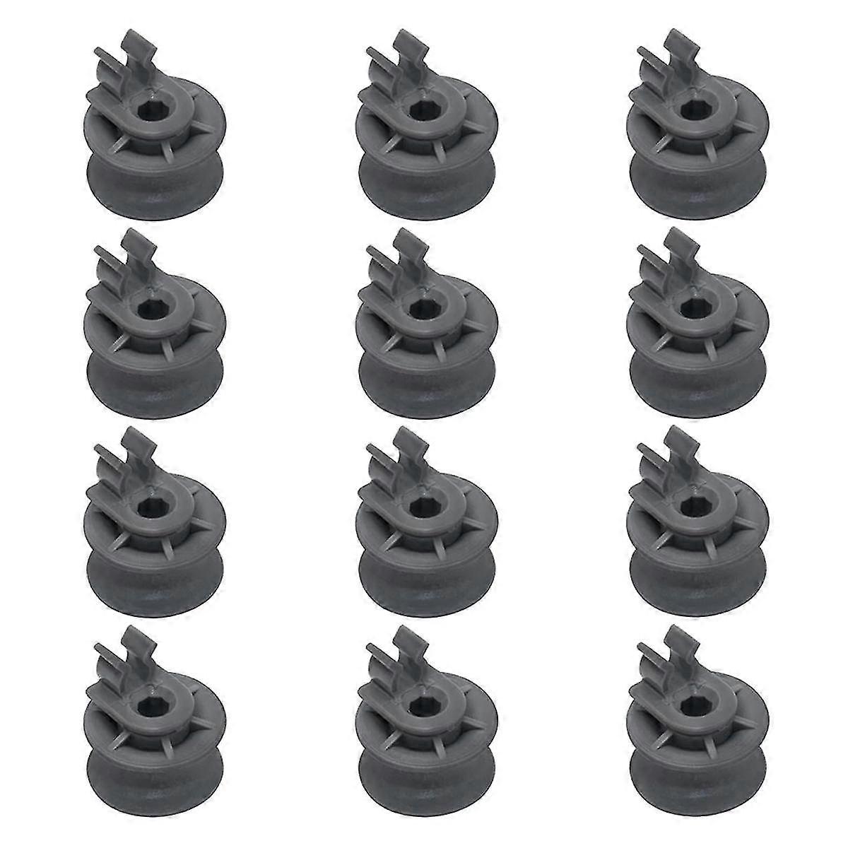 12 Pack 4581dd3002a Upper Dishrack Roller Wheels For Dishwasher Replacement For Dishwasher Ldf6920st Ldf6920bb