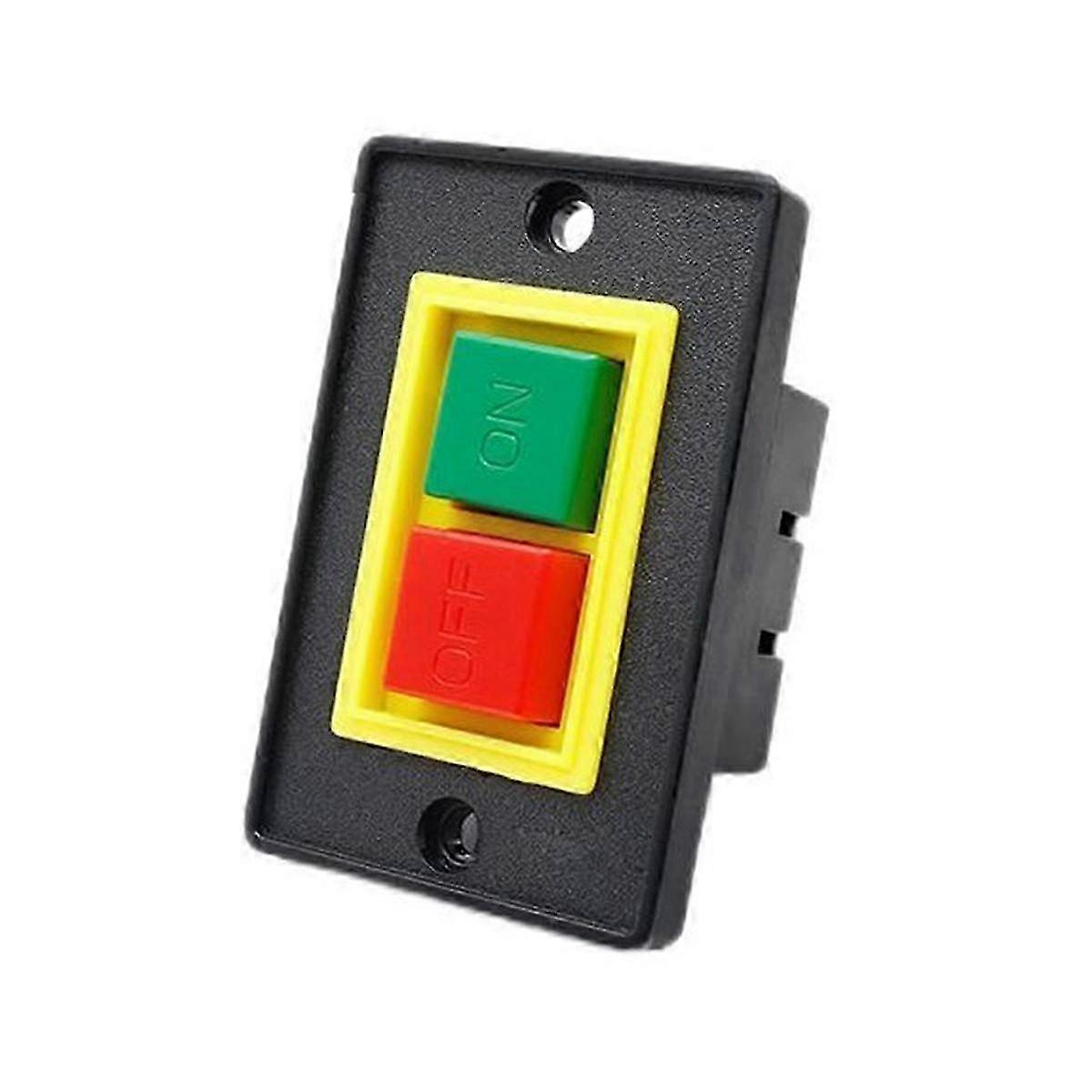 Control Button QCS1 Three-Phase Grinder Press Buckle Bench Drill Machine Tool Large Plate Stop Start Switch