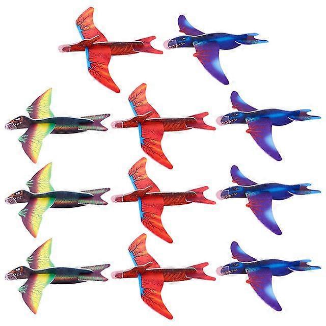 Model Planes Toy Gliders Airplanes Kids Aircraft Foam Classroom Toys Dinosaur Flying