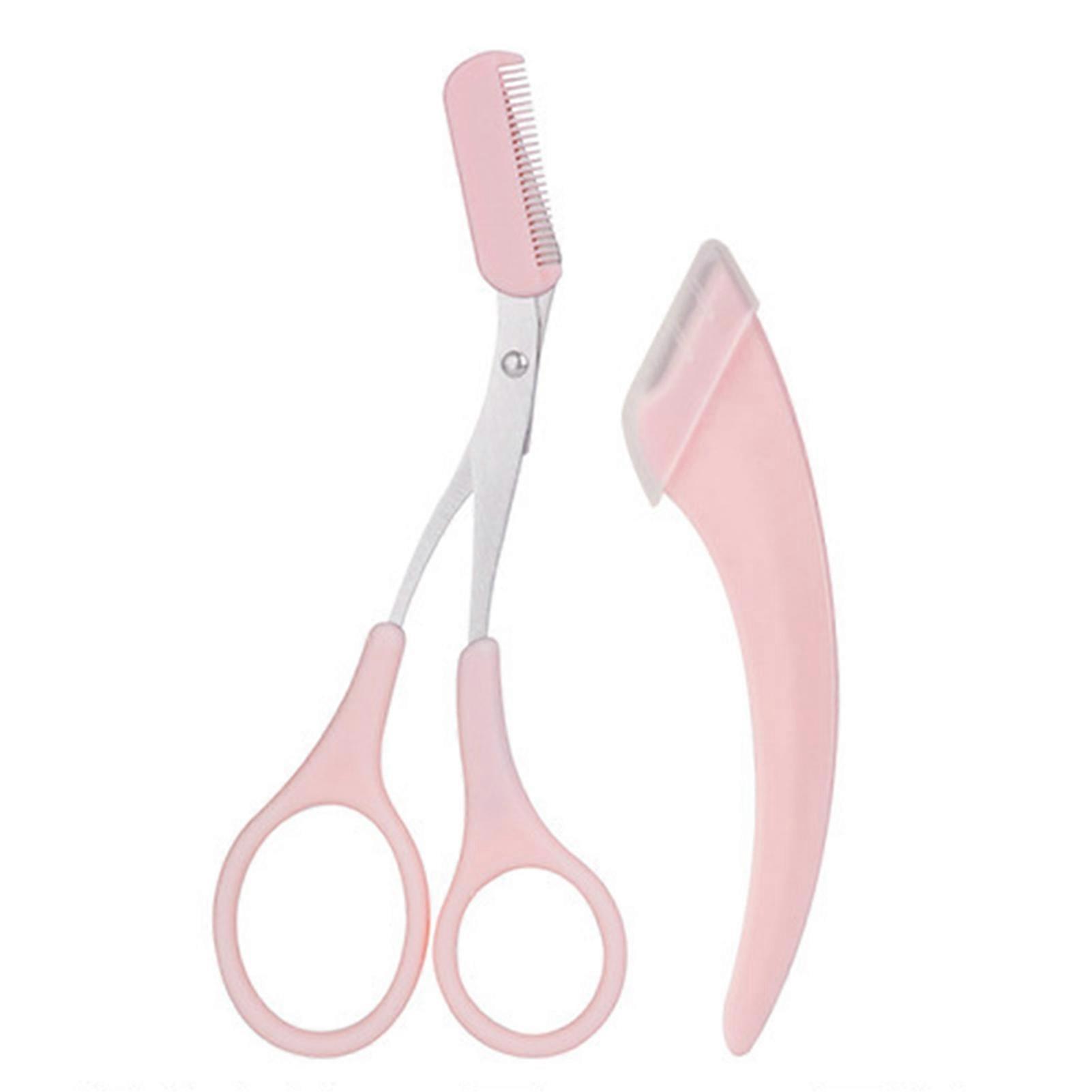 Eyebrow Kit with Scissor/Trimmers Ergonomic Eyebrow Shaping Tool for Women Men