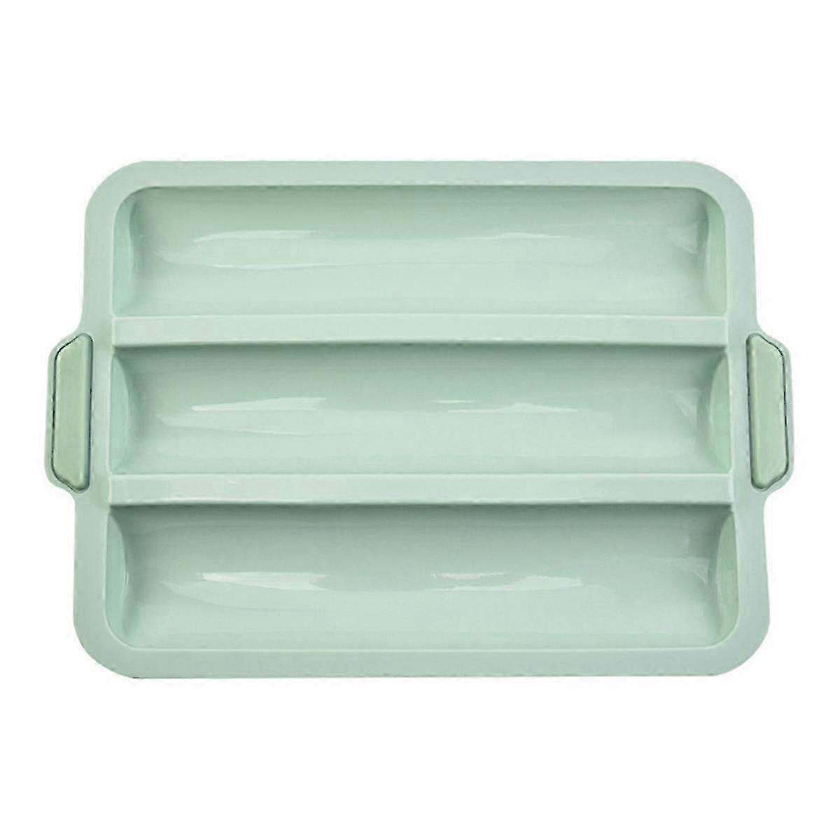 Silicone Mold Baking Mold Bread Baking Tray Nonstick Cake Mold Pans Bread Baking Tool,3-grid Cake M