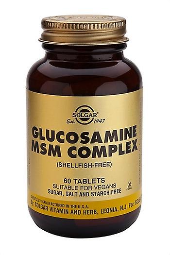Solgar Glucosamine MSM Complex Tablets, 60