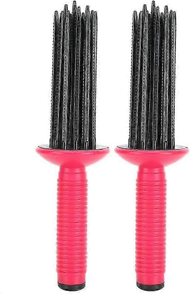 2PCS Styling Curler Comb Set with Anti-Slip Design