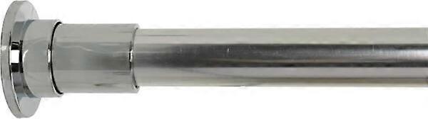 Croydex Telescopic Shower Curtain Rod Stick 'N' Lock Aluminium 110cm to 183cm