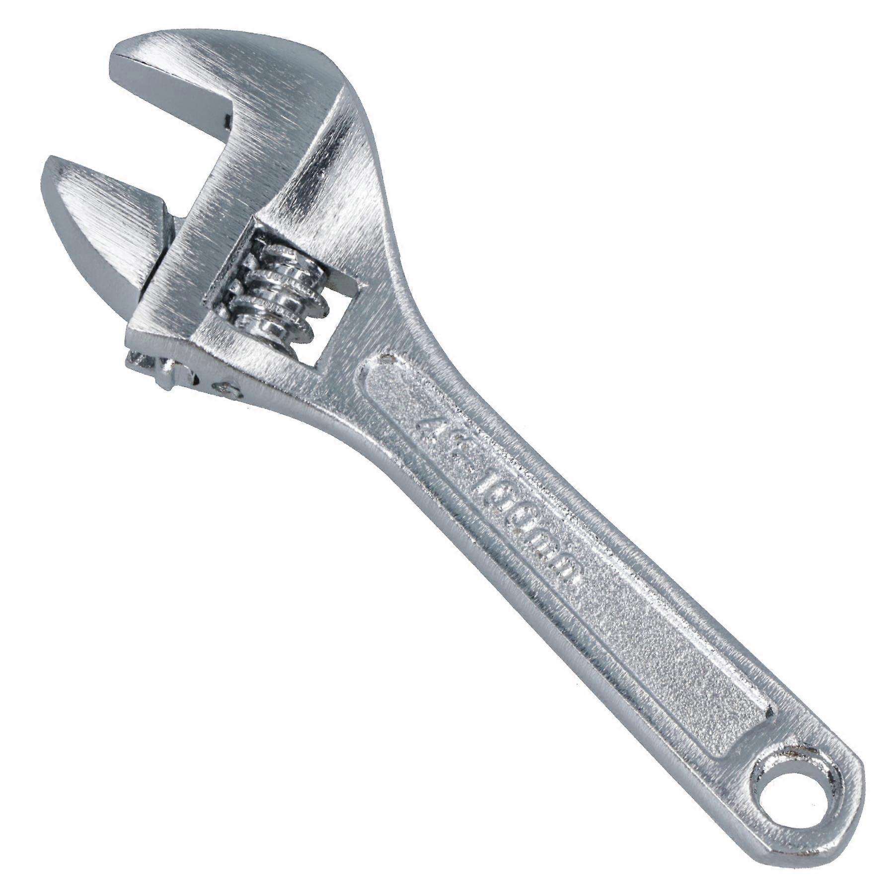 4" (100mm) Adjustable Spanner Wrench Monkey Pipe Wrench Plumbers (0 - 15mm)