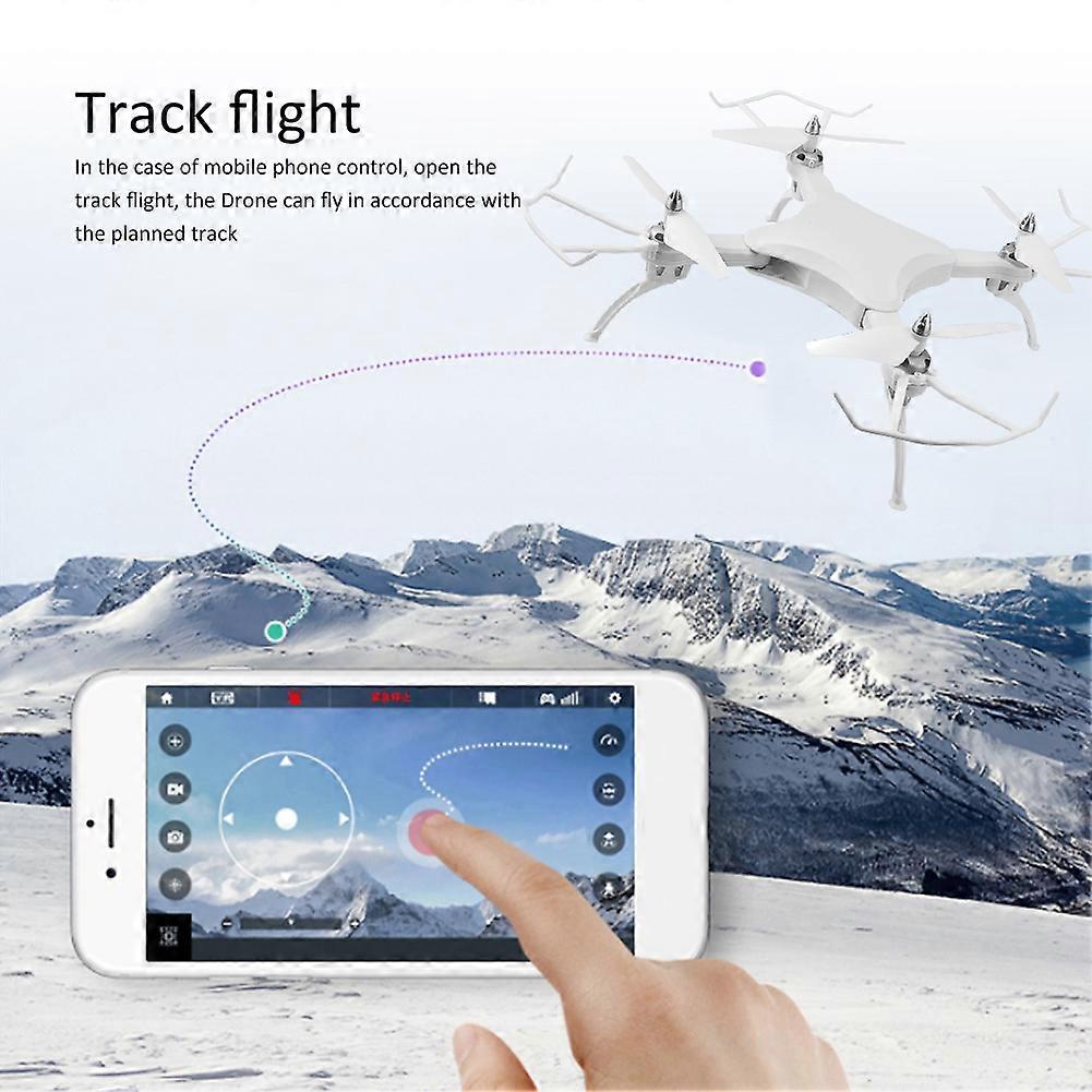 S16 2.4G WiFi Altitude Hold Quadcopter מצב ללא ראש מזל"ט RC מתקפל (תקן לבן)