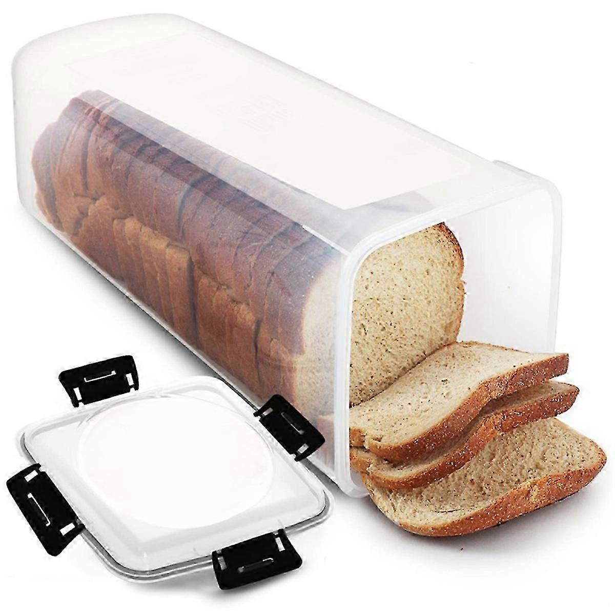 Bread Preservation Box - Sealed Bread and Toast Storage Container suitable for Kitchen, Practical Bread Keeper A