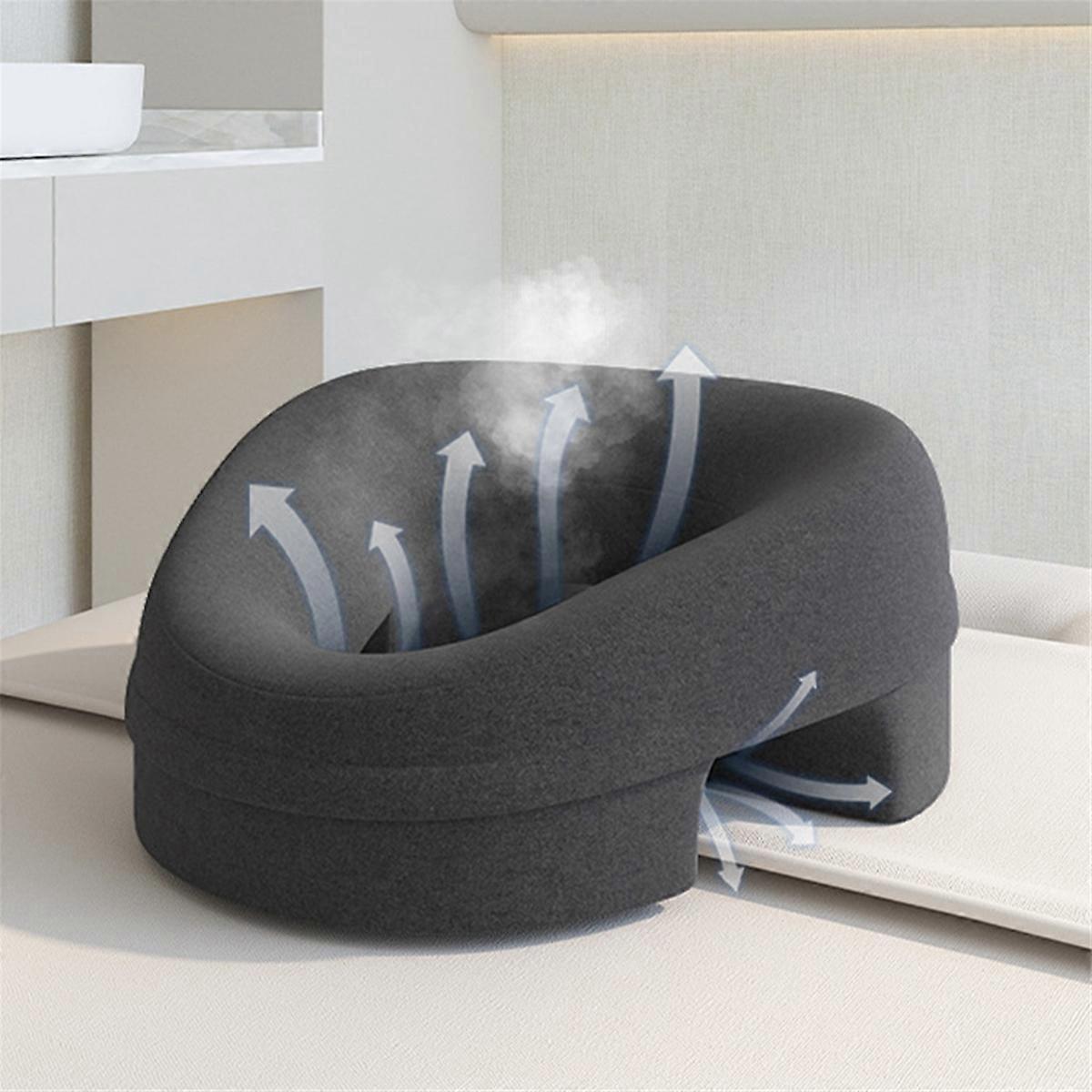 Memory Foam Breathable -Pillow Ergonomics Lying Down Pillow Rest Support Pillow Body Massage Face Rest Pillow B
