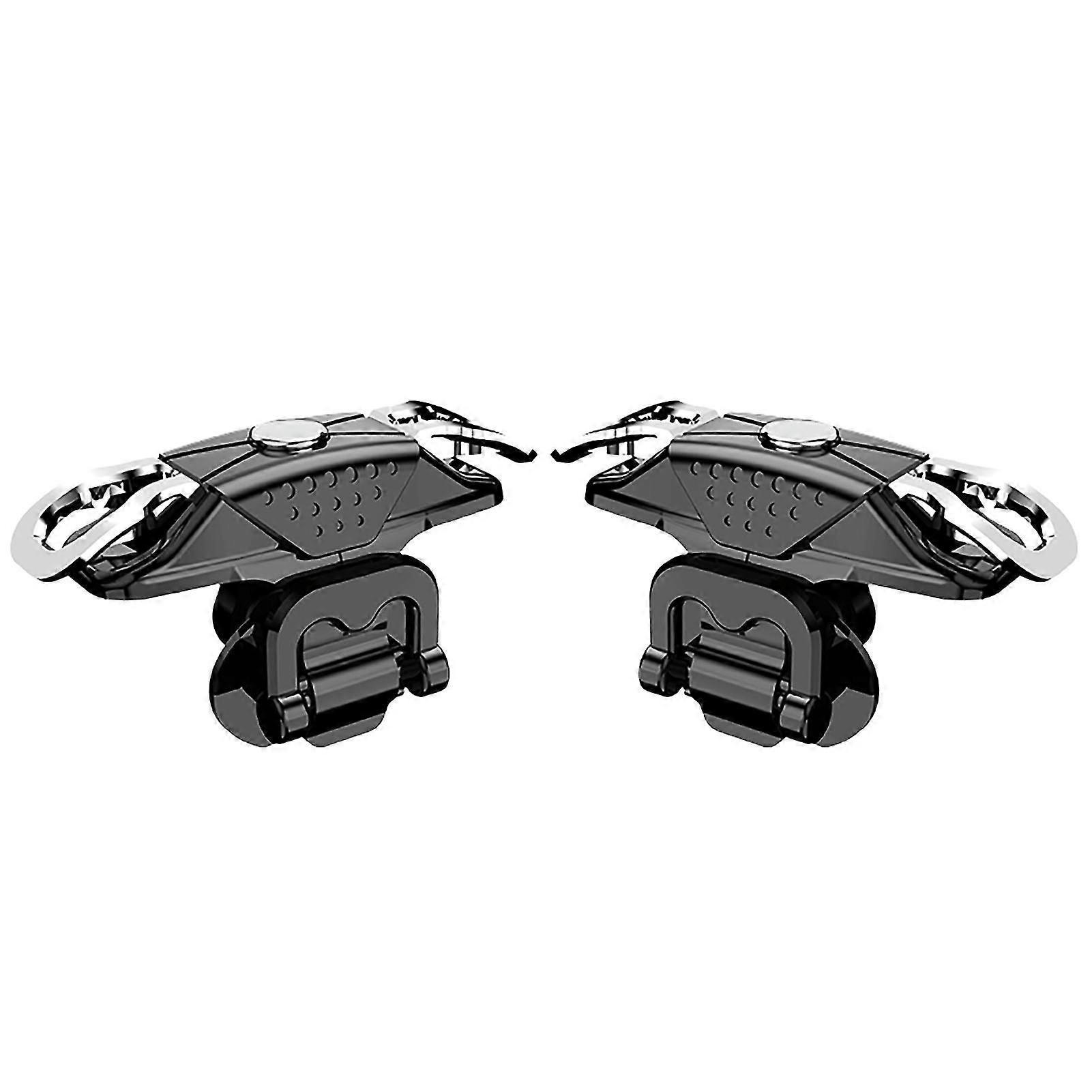 1 Pair X10 Game Shooting Key Sensitive High Strength Comfortable Bidirectional Auxiliary Phone Gaming Controller Button for iPhone