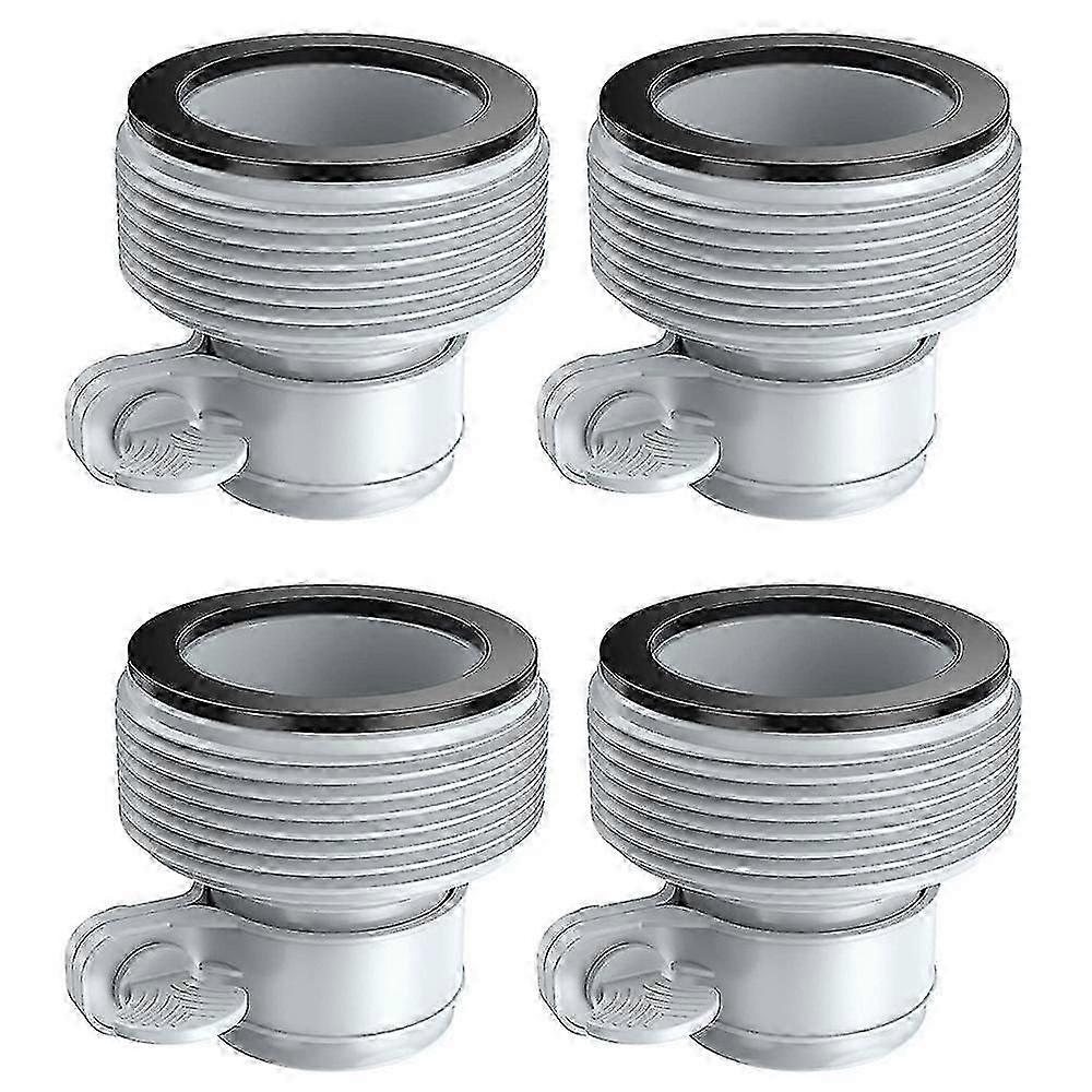 For Intex Filter Pump Connections 1.25" To 1.5" Hose Conversion Adapter 4pcs