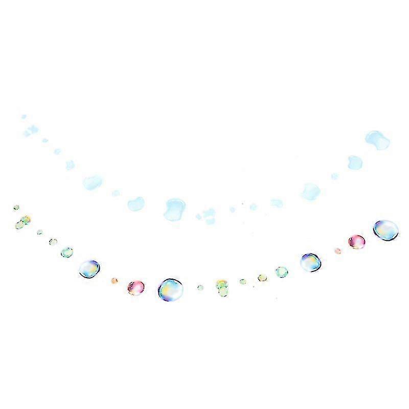 2pcs Decorative Bubble Banner