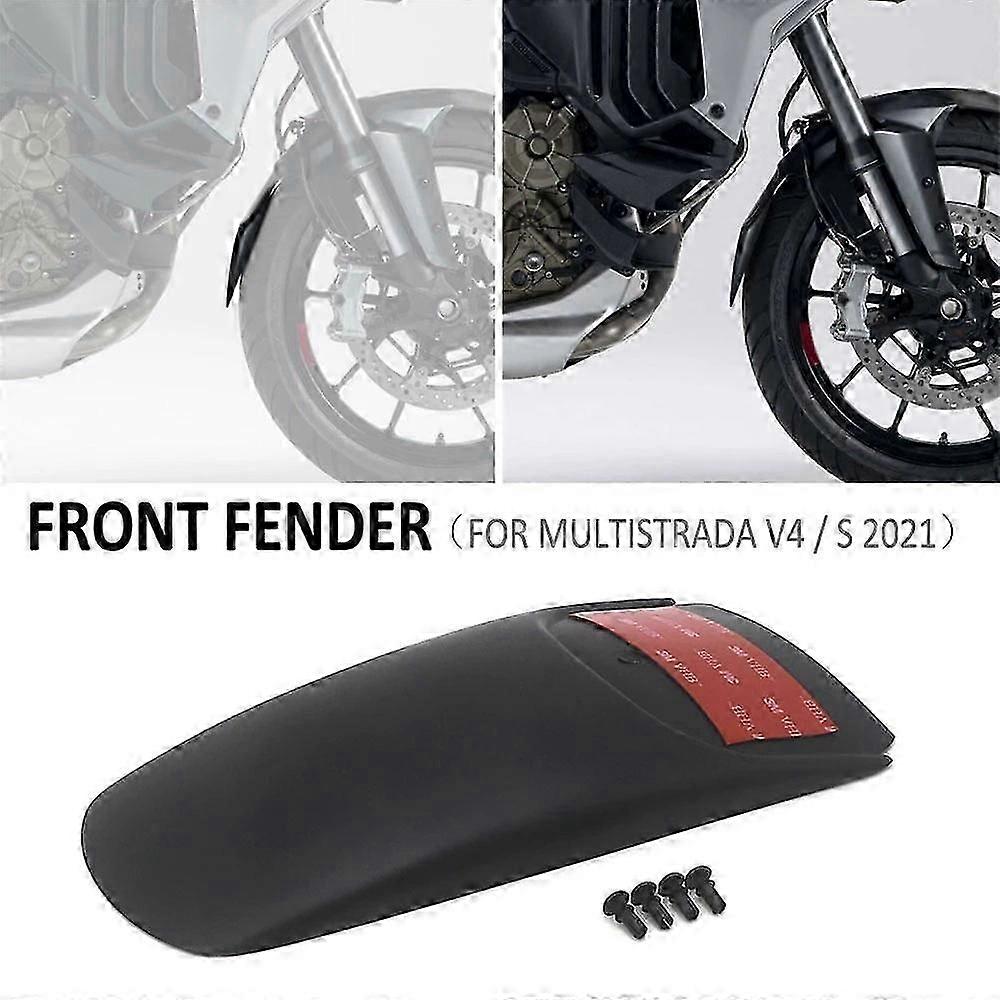 New Motorcycle Front Rear Wheel Hugger Extension Mudguard Extender Fender Splash Guard For Ducati Multistrada V4 S V4s 2021 2022