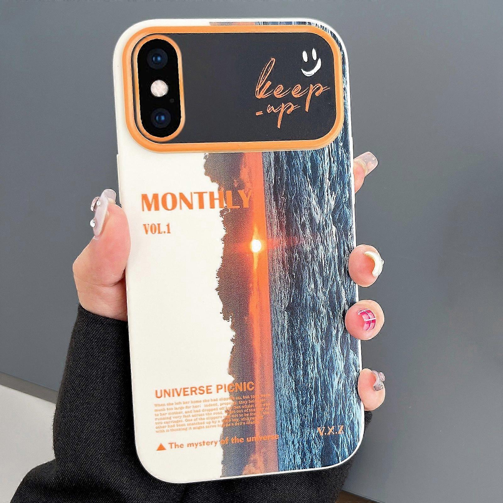 Scenery Pattern Large Window TPU Phone Case