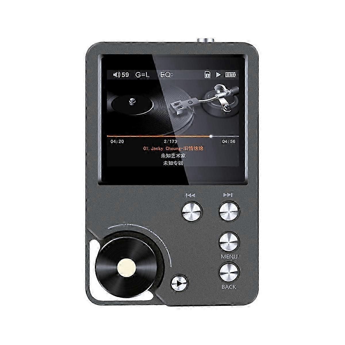 Hi-Fi MP3-Player Verlustfrei DSD High Definition Digital Audio Music Player Sport Erweiterbar auf bis zu 25