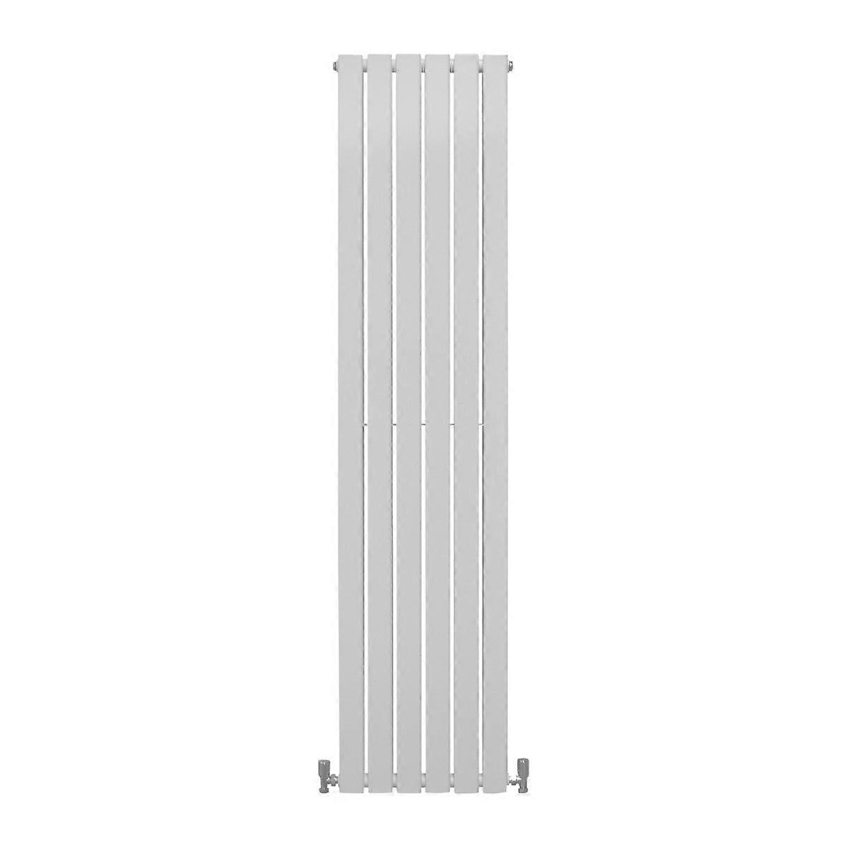 Designer Flachheizkörper Weiß glänzend 1800mm x 420mm