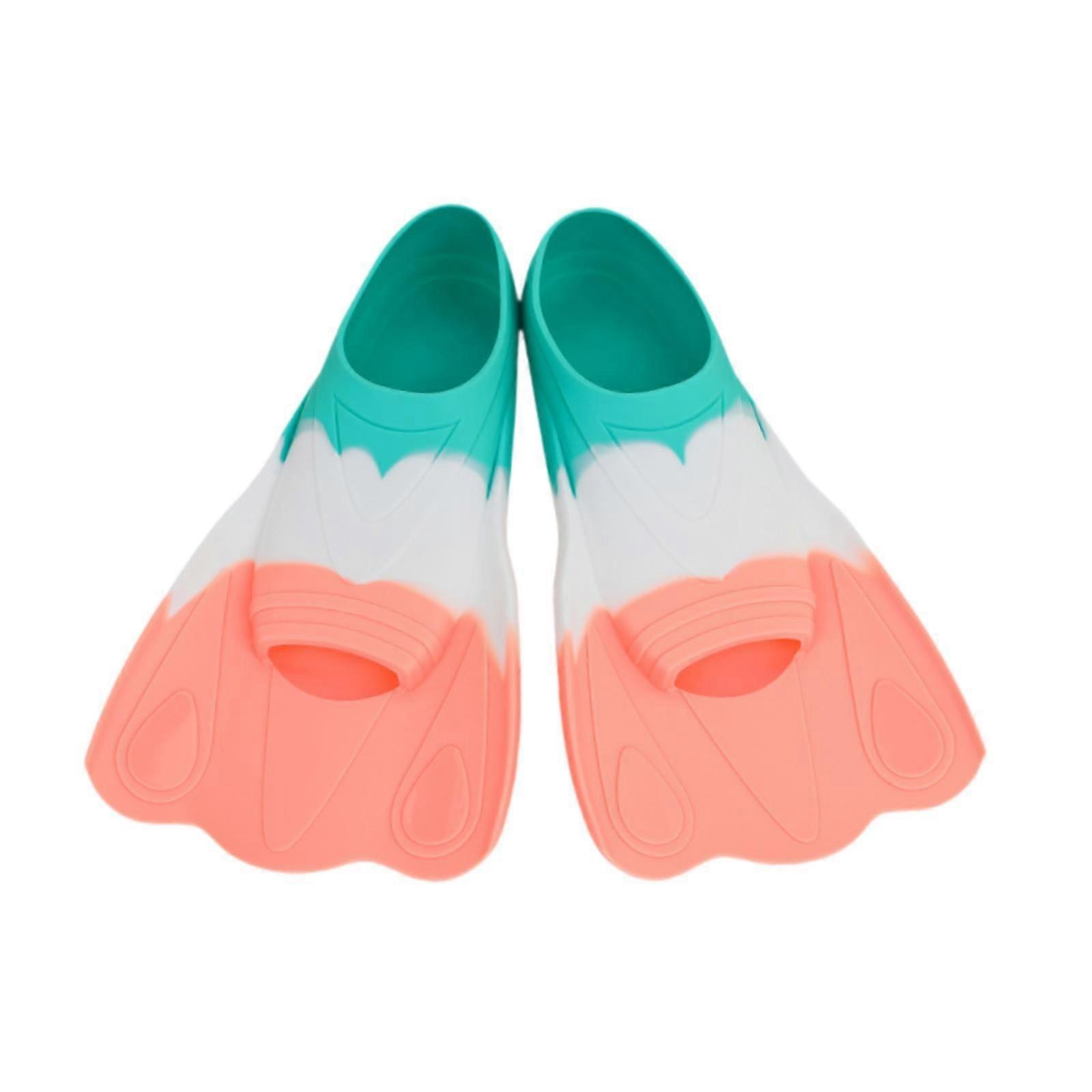 スイムフィン シュノーケリングフィン 旅行ポータブル軽量用品 スイミングフィン EU 36〜38