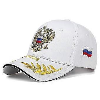 Mens Baseball Cap Russia Russian Country Flag Coat of Arms Hat