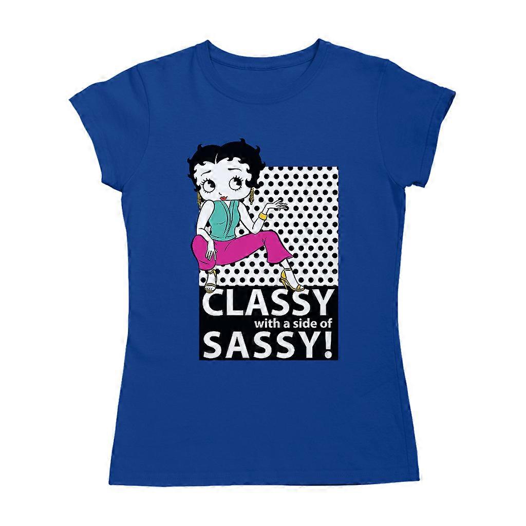 Betty Boop Classy With A Side Of Sassy! Women's T-Shirt