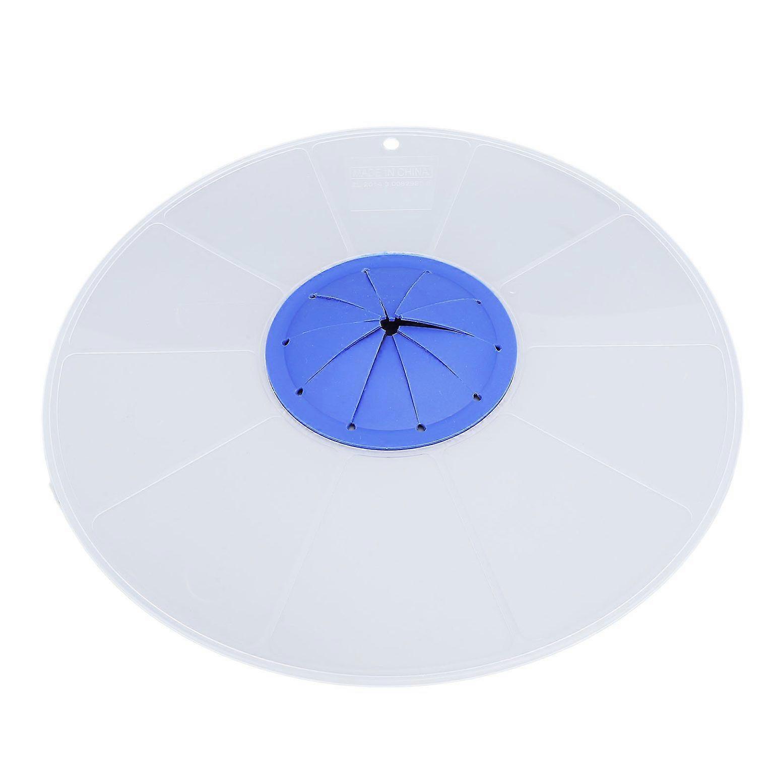 30cm Transparent Egg Whisk & Mixer Splatter Guard - Silicone & PP