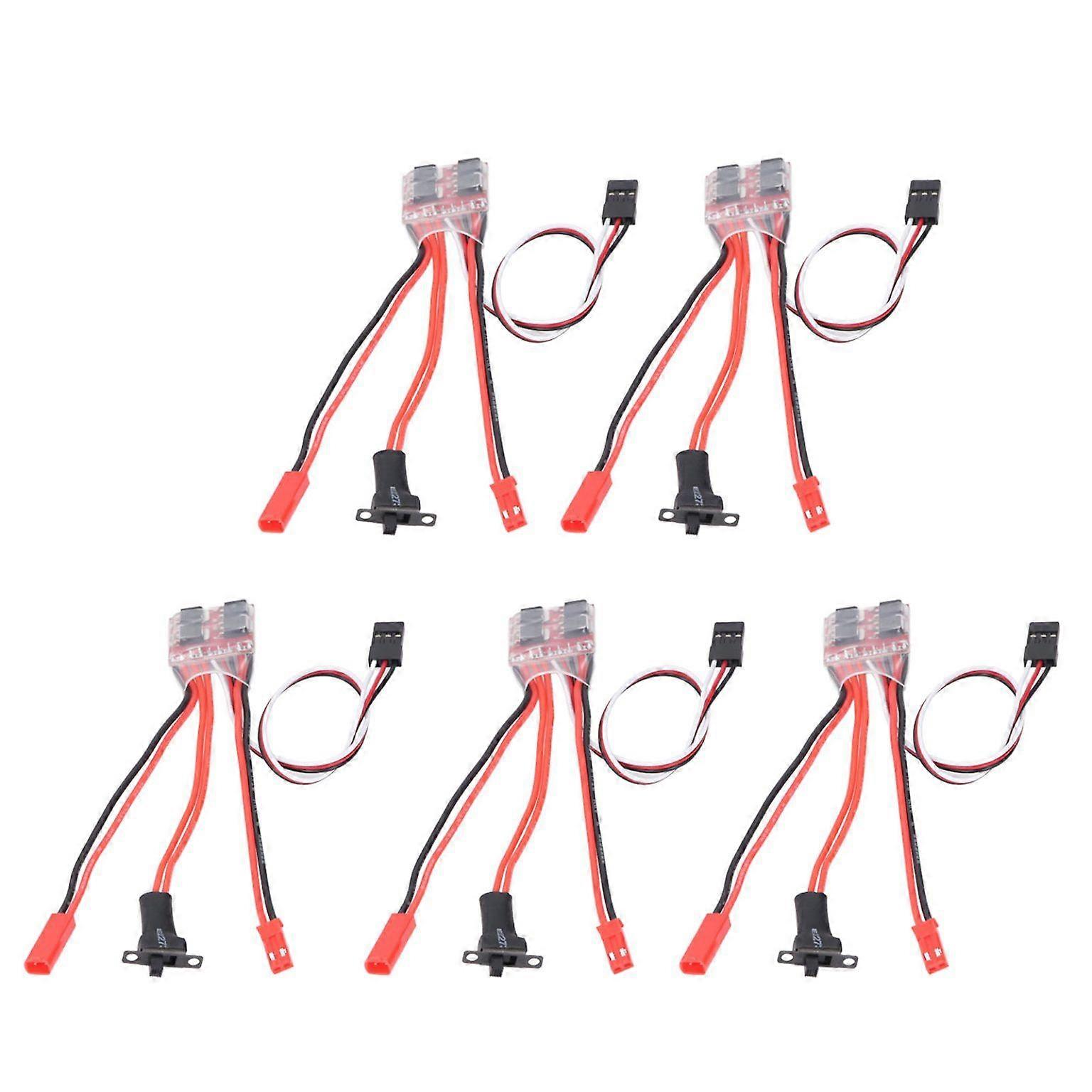 5PCS 30A Brushed ESC Motor Speed Controllers