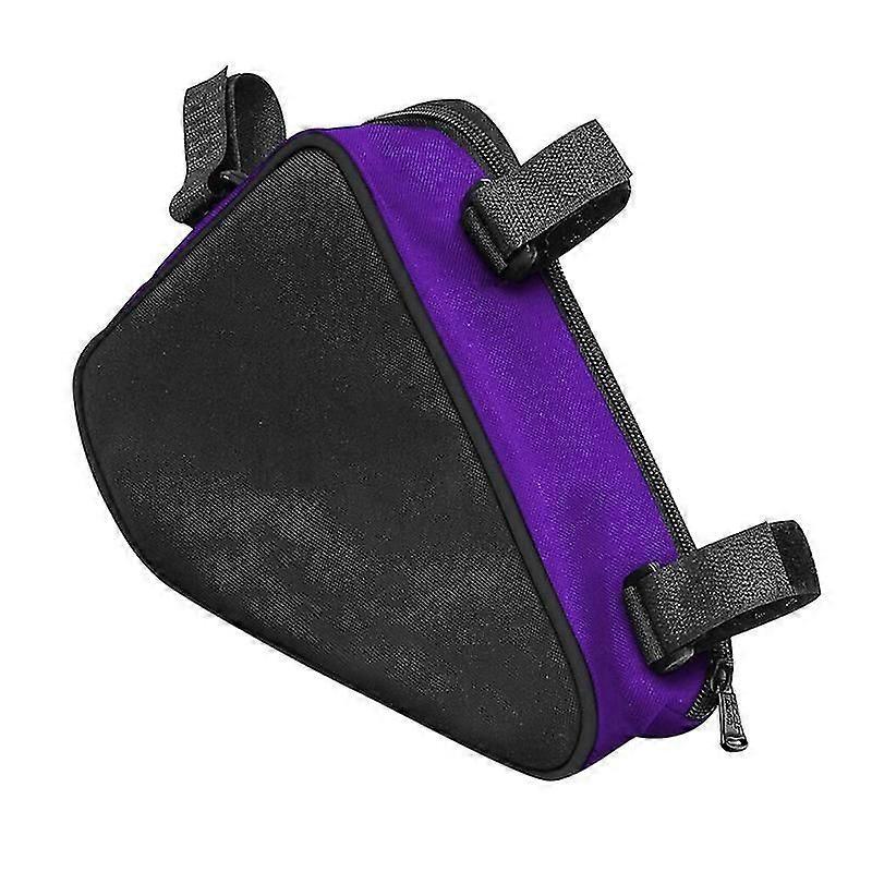 Front Frame Bag, Bike Accessories Pouch,1pcs,purple