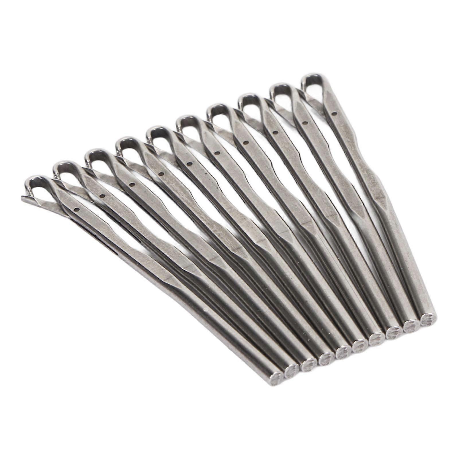 Overlock Machine Hook Needle Replacement Overedging Machine Latch Hook for Blanket Rug 10pcs 