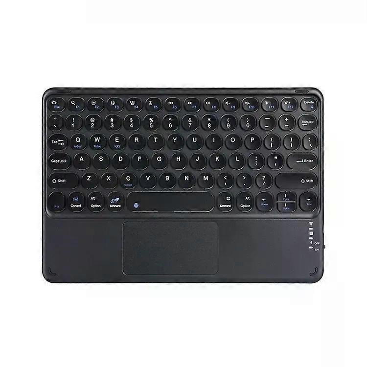 Wireless Bluetooth Keyboard-10-Inch Universal Tablet Keycap with Touch Panel