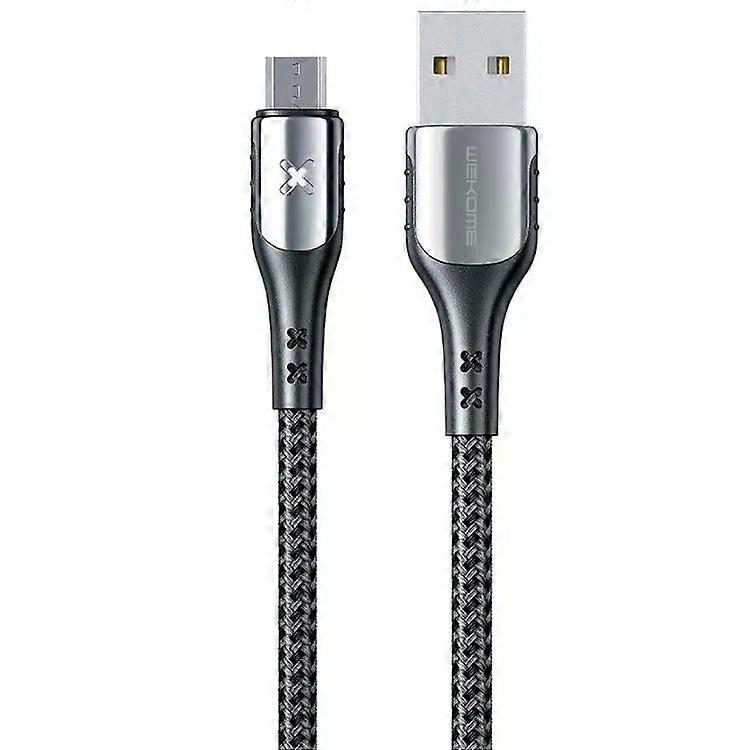 Micro USB Charging Data Cable-6A Smart Power Off,1m Length,WK