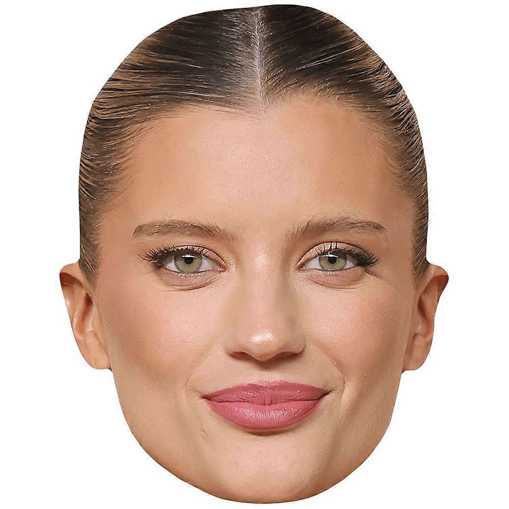 Mia Healey (Smile) Celebrity Mask, Flat Card Face