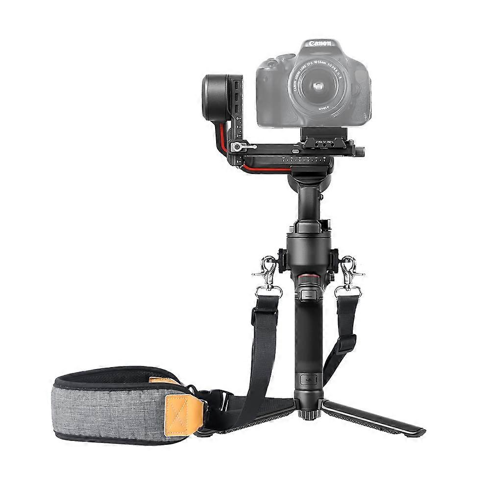 Reliable Shoulder Strap for DJI Ronin RS 3 / RS3 Pro, Stress Relief Lanyard with Dual Hooks, Adjustable Design, Durable Material