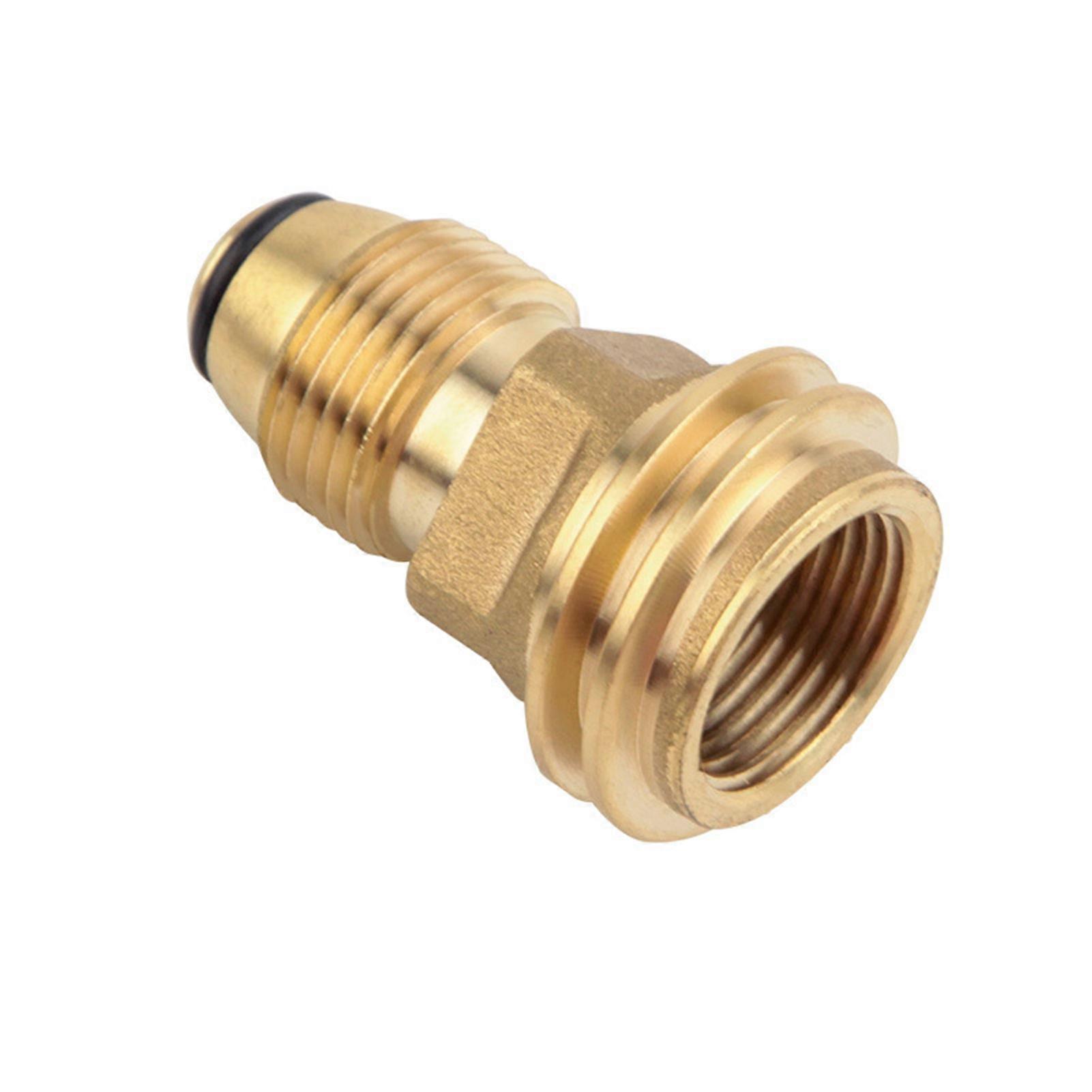 Universal Gas Refill Adapter with Premium Solid Brass Long-Lasting Material
