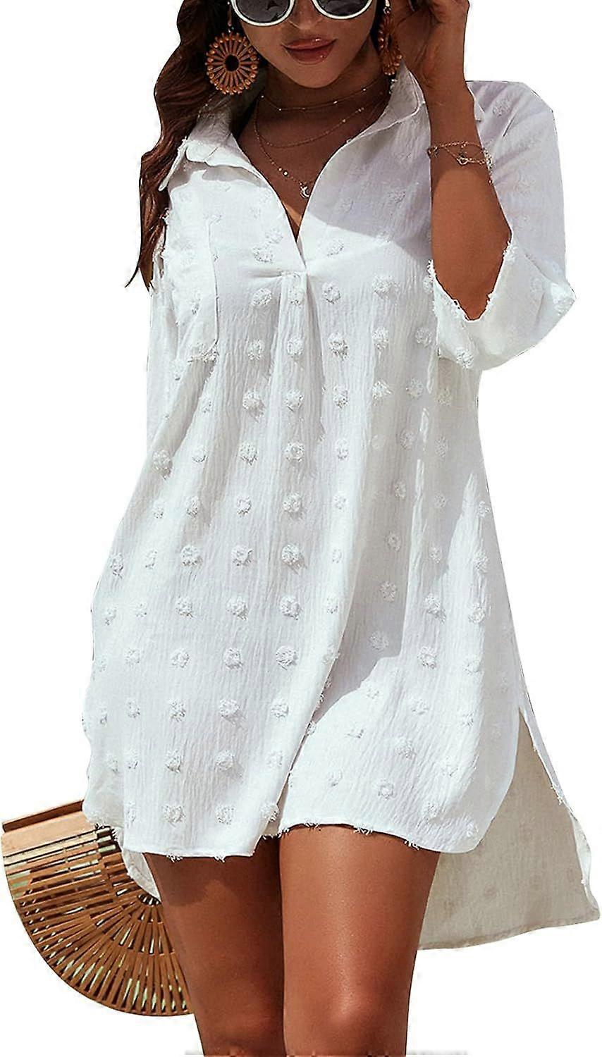 Pitsipaita Slip Top, Rantamekko, Valkoinen M