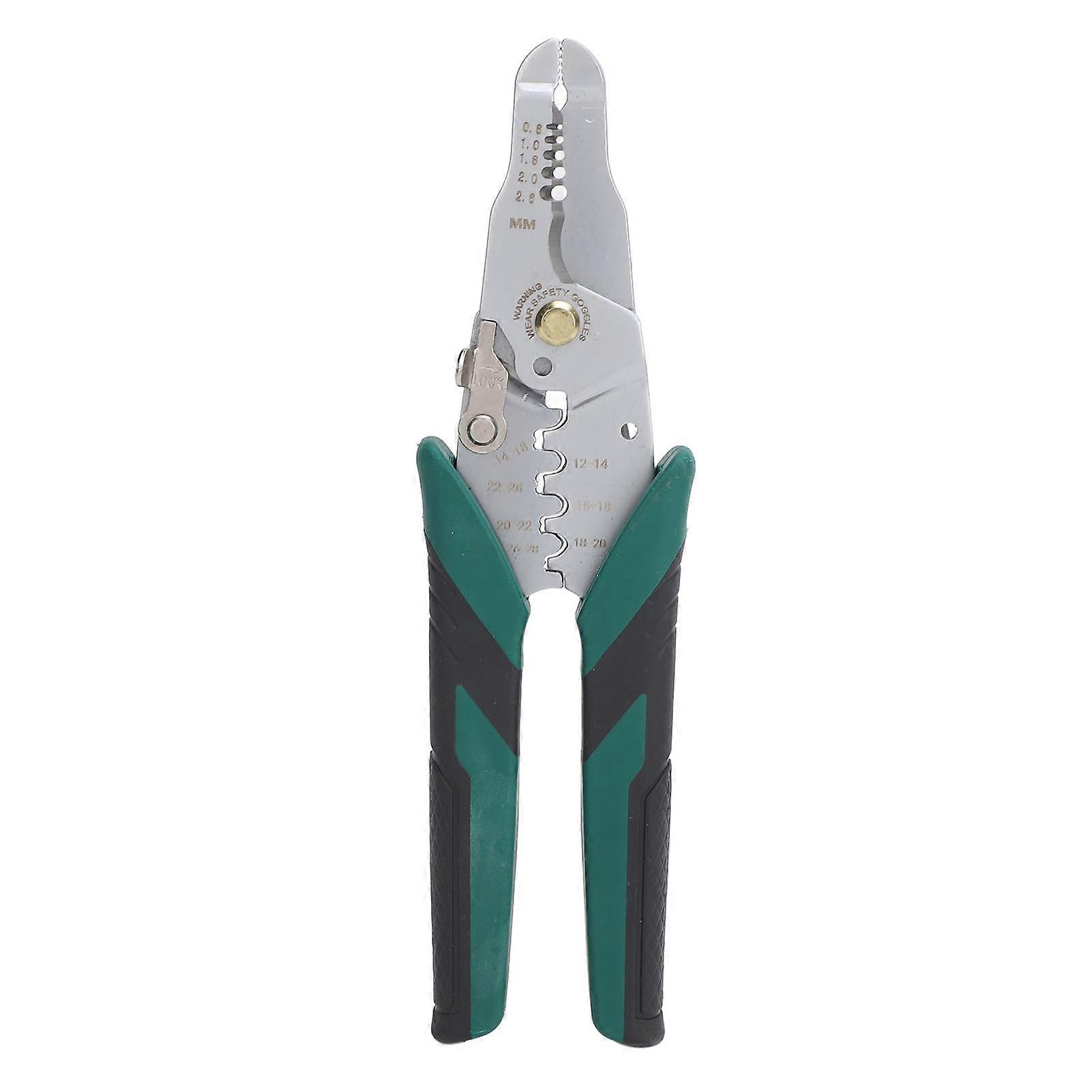 Wire Stripper Electrical Crimping Tool Professional Electrician Cable Stripping Pliers