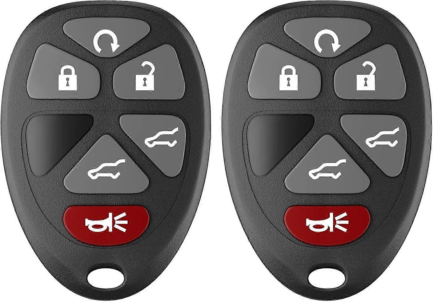 Car Key Fob Keyless Entry Remote fits 2007-2014 Chevy Tahoe Suburban, 2007-2014