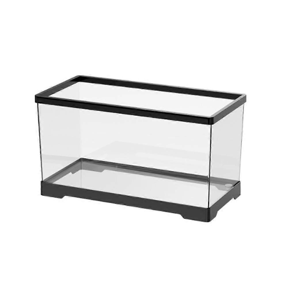 Fokelyi turtle terrarium with diving and feeding area, covered design