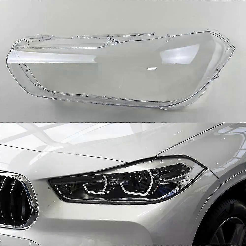 Για BMW X2 F39 2018, 2019, 2020, 2021, Αξεσουάρ Αυτοκινήτου, Κάλυμμα Προβολέων, Σκιά, Κάλυμμα Προβολέων, Κέλυφος, Διαφανές, Αμπαζούρ, Φακός, Plexiglass
