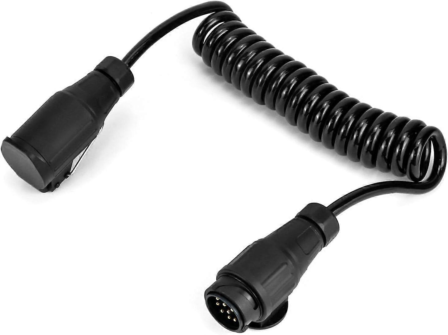 Meter Trailer Extension Cables - 13 to 13 Pin Trailer Plug Adapter - for Caravan Truck RV Tractor